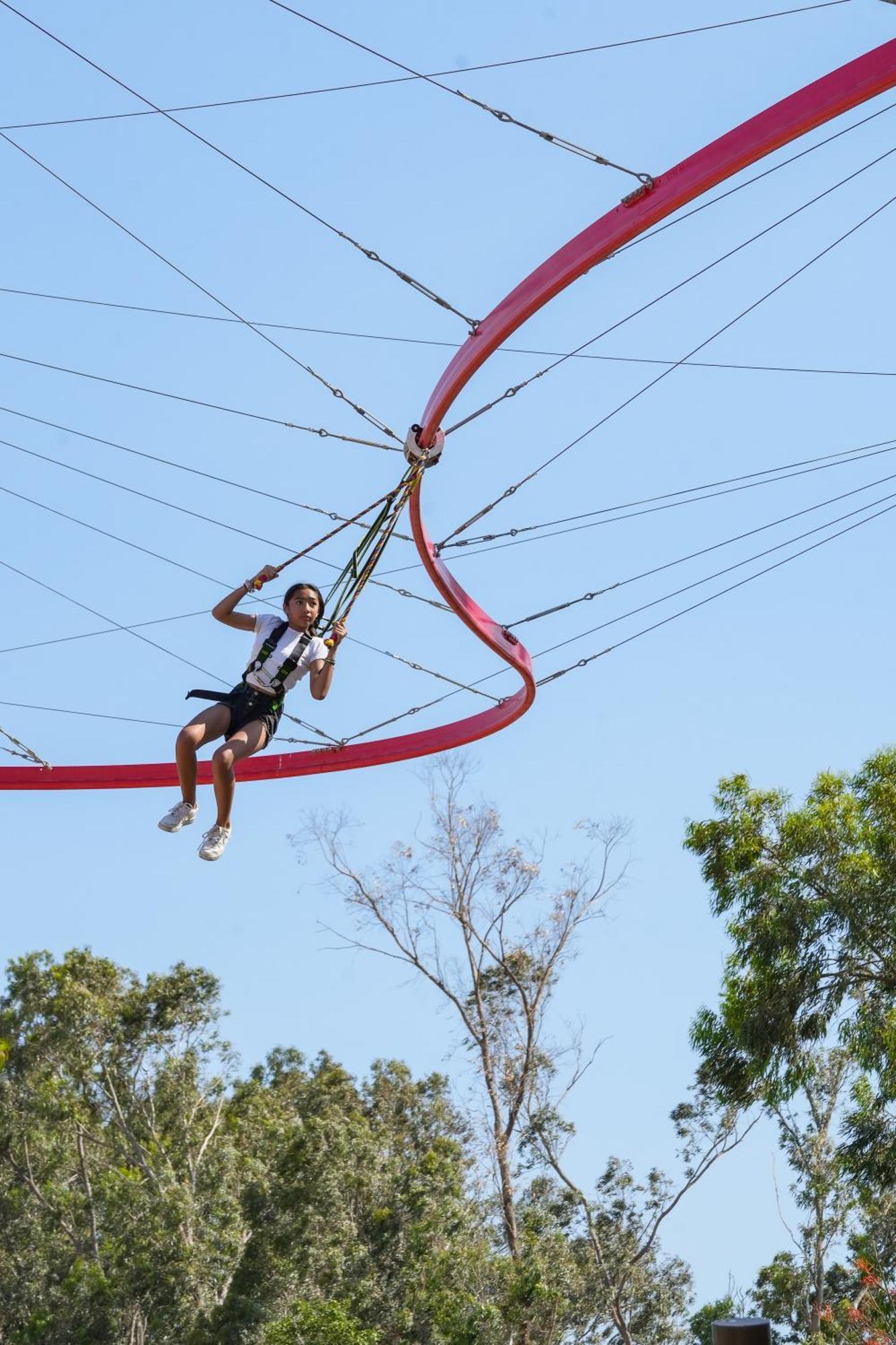 City Of Dreams Mediterranean - Integrated Resort, Casino & Entertainment Limassol Exteriör bild The 100m long zip line at the Adventure Park